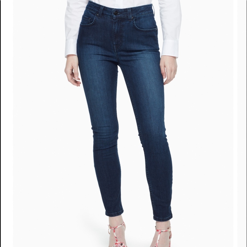 Kate Spade Broome Street High Waisted Denim Sz 28